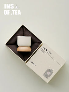 High-End Tea Cup Set for Couples And Owners Birthday Gift Box Ceramic Traditional Chinese Style Handmade Tea Utensils Gift