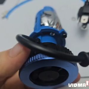 Đèn Pha Led T11 Công Suất 85W Tăng Sáng 2 Chip Led Trợ Pha Laser Màng Chập Chủ Động 12-24Vol