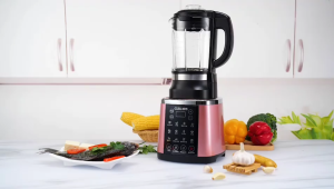 เครื่องปั่นความแรงสูงปรับความแรงได้ ปั่นร้อนเย็นจับเวลาได้ ทำอาหารได้สบาย สามารถทำน้ำเต้าหู้ได้ พร้อมส่ง