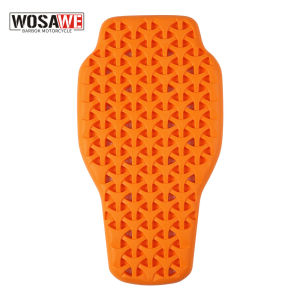 WOSAWE CE Approved Motorcycle Safety Gear: Back Protector & Universal Knee Pads