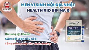 [DATE 8/2026] MEN VI SINH HEALTH AID NỘI ĐỊA NHẬT (HỘP 20 GÓI)