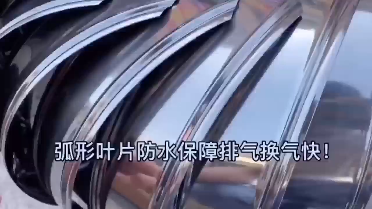 Roof Ventilator 500mm Whirl Wind for Residential and Industrial Exhaust Fan with Wind Powered Roof Mounted 304 stainless steel (Nonfinished product）Thick