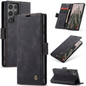 CASING SAMSUNG S25 - S25 Plus - S25 ULTRA - S25 Edge Flip Wallet Leather Case Cover Sarung Dompet Caseme Kulit PU