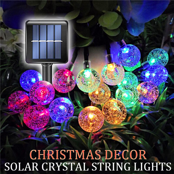Christmas Lights Decorations Set Sale Outdoor Waterproof Solar Fairy