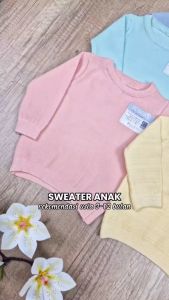 3-12 Bulan sweater anak cowok cewek JAKET RAJUT HANGAT anak bayi Risyababystore