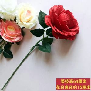 Hoa Hồng Giả Lớn Bằng Vải Nhung Cao Cấp Trang Trí Phòng Khách Trang Trí Nhà Cưới Hoa Tươi Hương Vị Kẹo Phong Cách Trung Cổ