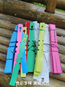 100pcs Label Tanaman Tahan Air Cable Label Sticker Label Tanaman Waterproof Label Penanda Kabel