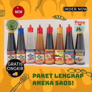 PAKET LENGKAP ANEKA SAOS DAN KECAP