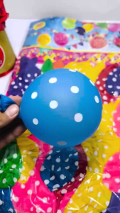 Balon lembaran motif isi 40 pcs balon latex mediu