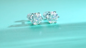 Sylarose Moissanite D Color Total 1ct 2ct 925 Sterling Silver Stud Earrings VVS1 Round Lab Created Diamond for Woman FIne Jewelry Party