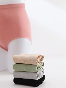 (Ready Stock) High Waist Body Shaper Slimming Butt Lifter Shapewear Solid Color Underwear Tummy Control Panties