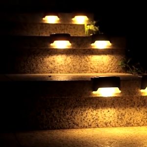 SK-C1024 Lampu Tangga Sudut Jalan Atap Tenaga Surya Panel Solar Cell Waterproof / Lampu Hias Outdoor
