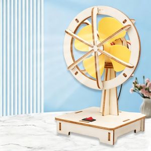 DIY Electric Shaking Fan Science Experiment Model Kit for Kids - Educational STEM Handcraft Project for Students Toy Kids Gift