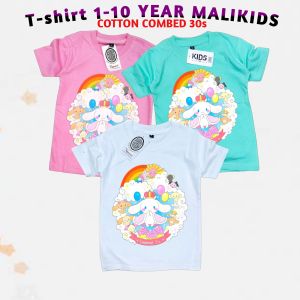 atasan kaos anak cinnamoroll terbaru anak perempuan usia 1-10 tahun baju atasan anak cewek kuromi cetak DTF
