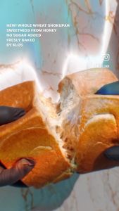 นามะโชกุปังโฮลวีทละเอียดไม่ระคายคอ - ช้าช่า ช้าช่า SHOKUPAN Whole Wheat (สไตล์ญี่ปุ่น) ขนมปังสไตล์ อบสดใหม่ บางใหม่