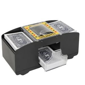 Automatic Card Shuffler Playing Card Dealer Shuffling Machine Casino Card Shuffler for UNO Blackjack Texas Holdem Poker Cards