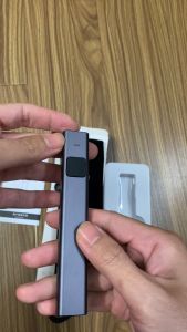 Bút chỉ laser tia xanh cao cấp sạc điện cổng Type C vỏ nhôm