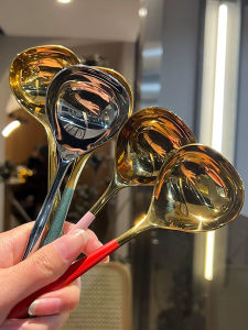 6Pcs/1Pcs 304 Stainless Steel Spoon 8.11 Inches (about 20.6cm) Soup Spoon Rice Spoon Longhandle Tableware Set Kitchen Utensils