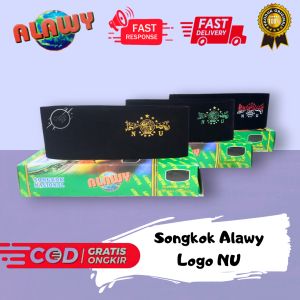 Songkok Peci Kopiah Logo NU Halus Tebel Adem