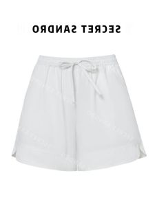 Oajer Flagship Store Womens Casual Wide Leg Short Pants Summer Elastic Waist Versatile Hot Pants High Waist Short Length