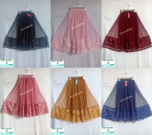 PAKET HEMAT 4 PCS BONUS 1 PCS ROK RENDA ANAK DAN DEWASA CANTIK MEWAH DAN ANGGUN