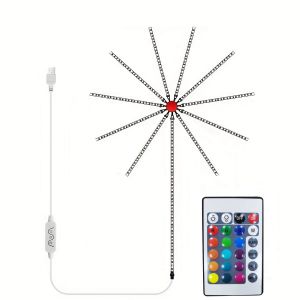 other | Fireworks LED Light Strips Intelligent Bluetooth Music Responsive Lights Festive Party Decorations Indoor Atmosphere Enhancers
