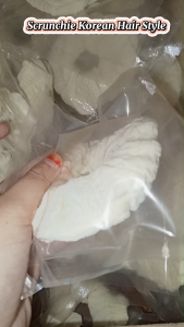 AKSESORIS IKAT RAMBUT TEBAL KOREAN PREMIUM BESAR POLOS CEPOL HIJAB KARET RAMBUT