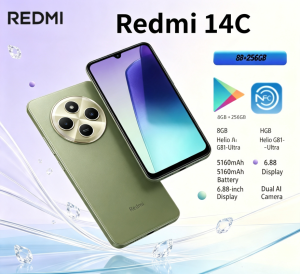 Redmi | Redmi 14C 2026 Official Authentic Mobile Phone 8+256GB High Storage Powerful Performance Redmi Series for Unmatched Usage
