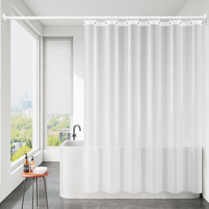High-End Bathroom Shower Curtain Set Waterproof Partition Door Drape Bathing Privacy Curtain Nordic Style EVA Material for Everyone
