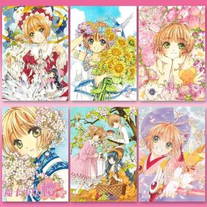 Diamond Painting Japanese Classic Anime Cardcaptor Sakura Diamond Mosaic Handmade Art Exquisite Creative Gift Home Decoration