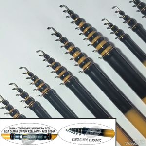 Tegek Kolong OREGON PANDA & OREGON BANGAU - Ruas Panjang : 60 CM - BAHAN : FIBER - LENTUR