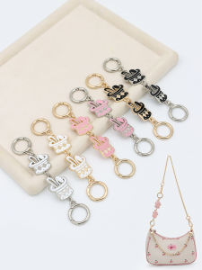 Mahjong Bag Extension Chain Non-Fading Underarm Bag Chain Long Decorative Chain Pendant Bucket Bag Strap Easiest for Match Crossbody