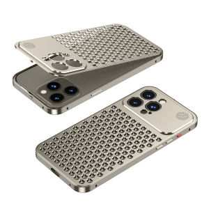 360° Full Protection Metal Snap Lock Case For iPhone