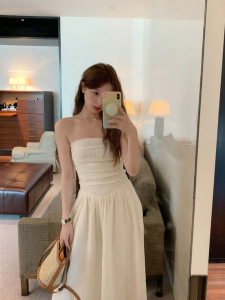 imimtuan | Đầm Ôm Body Nếp Ly