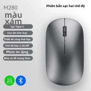 kebidumei | Chuột Không Dây Bluetooth KEBIDUMEI 2.4G Có Nút Bấm Im Lặng Có Thể Sạc Lại Chế Độ Kép Cho PC Laptop Máy Tính Bảng Macbook - 1600 Dpi