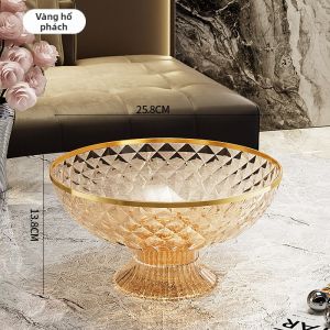 HUAZINIAO | Giỏ Trái Cây Thoát Nước Cao Cấp Mới 2026 Có Nắp