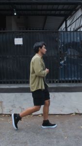 BERNARD BLACK GUM |ManNeedMe x FLAZHBACK| Sepatu Boots Pria Casual Shoes SOL DIJAHIT