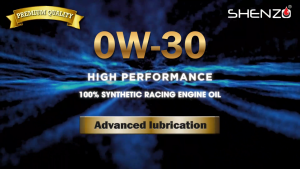 Shenzo 0W30 Premium Original Racing Engine Oil 100% Fully Synthetic/Minyak Hitam 1/4/5 Liter/Mileage 15000km/Engine Oil Additive