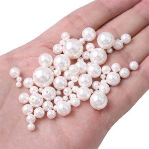 เม็ดมูกแก้วเจาะครึ่ง 3-12มม สำหรับเครื่องประดับทำเครื่องเพชรสตั๊ดต่างหูสร้อยข้อมือสร้อยคอ DIY