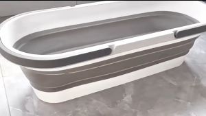 (สินค้าพร้อมส่ง จากไทย)  ไม้ถูหัวฟองน้ำดันน้ำดันฝุ่น ซึมซับน้ำได้ดี ใช้งานง่ายมีที่จับบีบน้ำออก สะดวกต่อการใช้งาน ไม้ถูพื้นแบบบิด รีดน้ำและฝุ่นผงในตัว