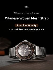 Deetle | Stainless Steel Watch Band Male