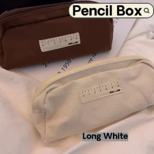 [Ready Stock] Plain Checkered Plaid Pattern White Brown Grey Black Canvas Tote Bag Student Laptop Bag Cable Storage Pouch Makeup Cosmetic Pouch Pencil Box Pencil Case Stationery Kids School Bag Women Bag Shoulder Bag Shopping Grocery Travel Bag Cheap Cute