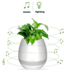 Pot Bunga Musik Bluetooth | Pot Music Bluetooth | Pot Bunga Audio Speaker | Aksesoris Musik Bluetooth Wireless Portable | Smart Music Flower Pot Speaker Bluetooth | Pot Bungan Bluetooth | Pot Bunga Speaker