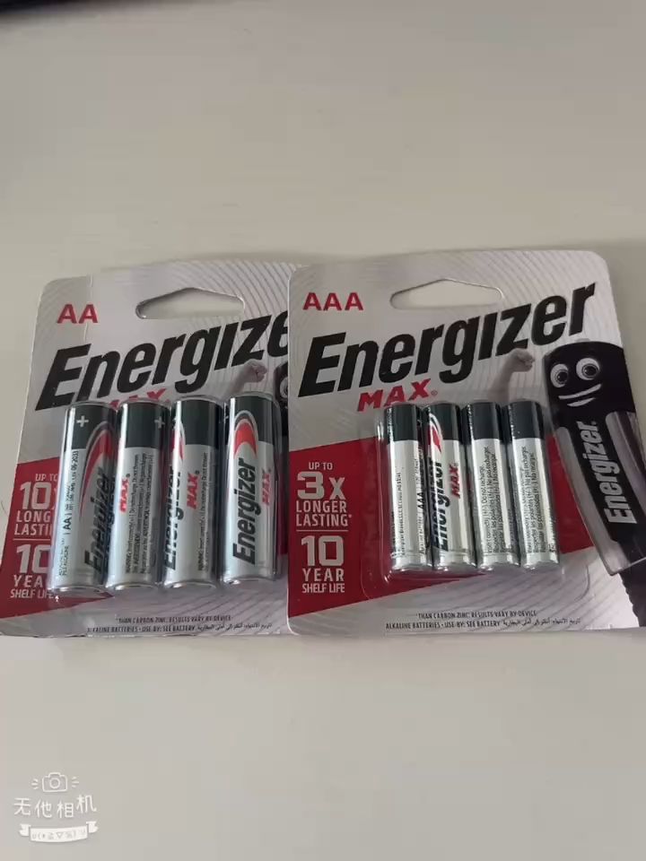 Energizer MAX AA /AAA Alkaline Battery 1.5V (Card)