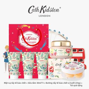 Cath Kidston | Bộ Chăm Sóc Da Bao Gồm Tẩy Tế Bào Chết Nhẹ Nhàng Tinh Chất Dưỡng Dưới Dуш Và Mặt Nạ