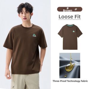 CAMEL | Moisture-Wicking Waterproof Stain-Resistant T-Shirt