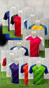 เสื้อกีฬาคอวี คาปูชิโน่ (CAPUCCINO SPORT) รุ่น 124  ของแท้ ราคาถูกมาก  มี 10 สีให้เลือก