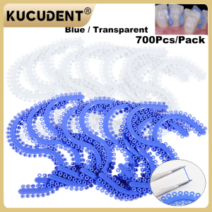700Pcs Dental Orthodontic Elastic Separator Ortodoncia Separating Ligature Ties Rubber Material Ring Dentistry Rotation Wedges