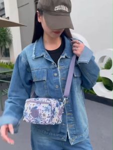 "กระเป๋าสะพายข้าง 3in1คาดเอวได้คาดอกได้สะพายข้างได้ ผ้ากันน้ำ100% STARCATE-S227 "