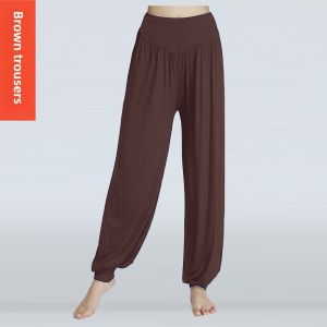 High Waist Loose Fitness Yoga Pants Womens Dance Practice Clothes Carrot Pants Black Red White New 2024 Style Quick Dry